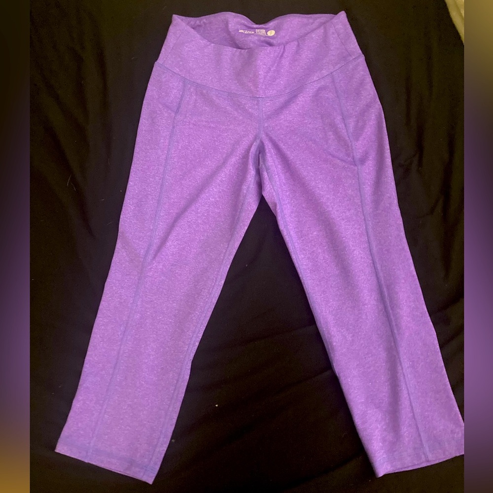 Women’s purple active workout pants small $15